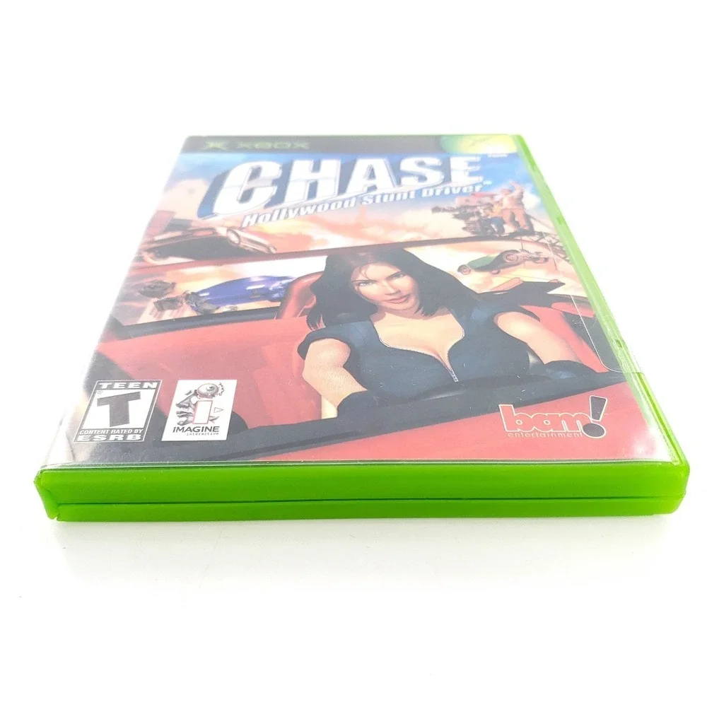 Chase: Hollywood Stunt Driver Microsoft Xbox Sticker New Sealed No Cellophane